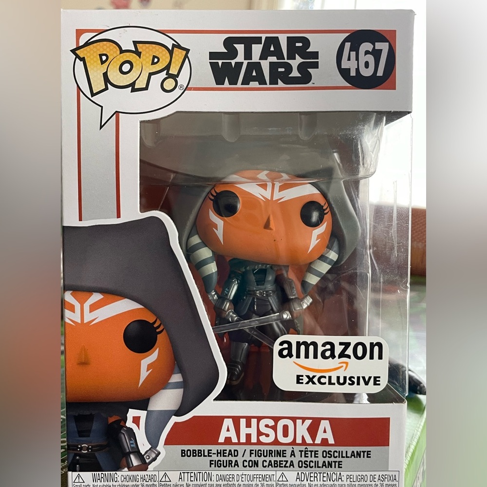 Funko Star Wars Ahsoka Pop! — Orange, White, Gray